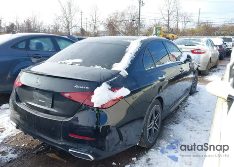 2024 Mercedes-Benz C 300 from USA, damaged, VIN W1KAF4HB5RR170210